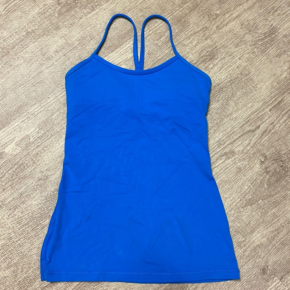 COPY - Cerulean Blue Flow Tank Size 4